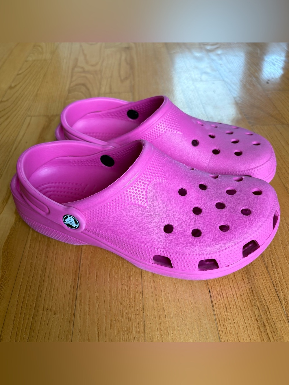 Crocs Classic Pink Princess Clogs Slip On Shoes Womens Size M 8-9 Boulder CO